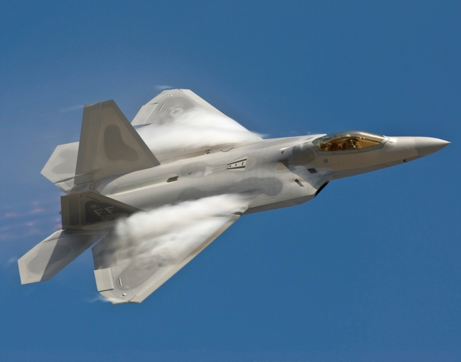 Photograph of the F-22 aircraft
